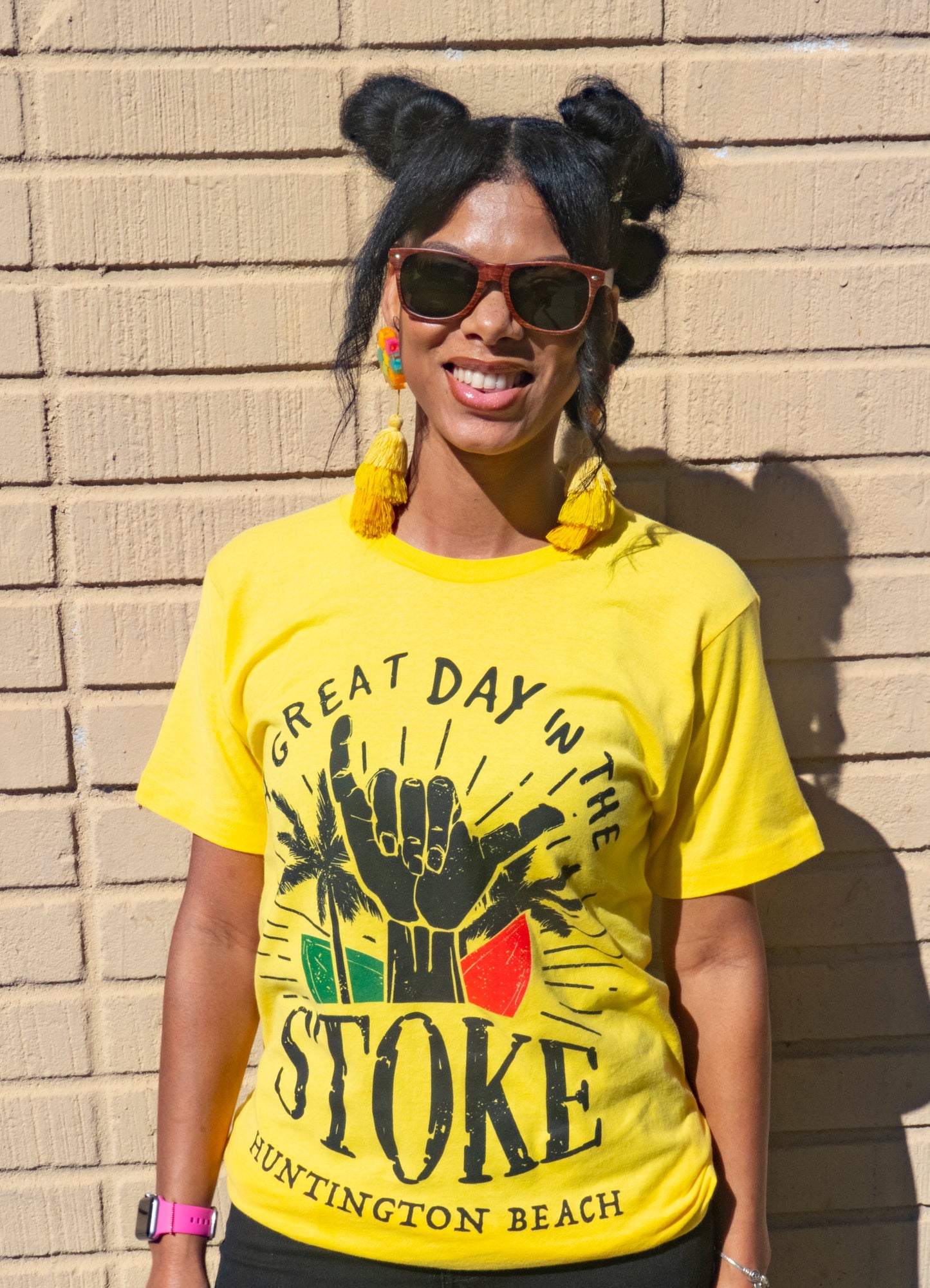 A Great Day in the Stoke Bundle - Yellow T-Shirt