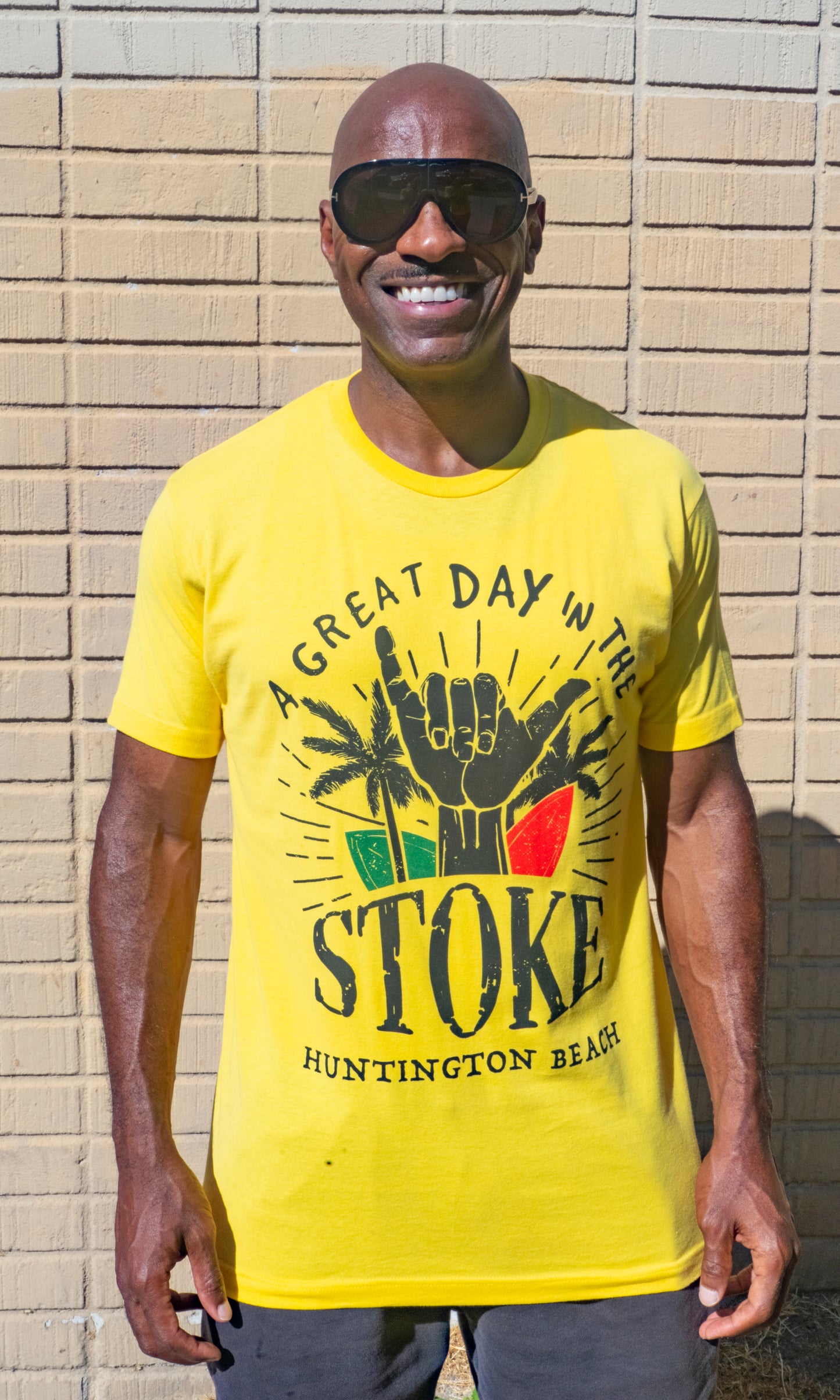 A Great Day in the Stoke Bundle - Yellow T-Shirt